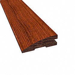 Prefinished Brazilian Cherry Cumaru Hardwood 3/4 in thick x 2.25 in wide x 78 in Length Reducer